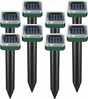 CherryPig Solar Mole Repellent, Ultrasonic Repellent