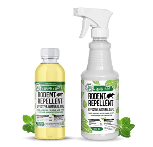 Peppermint Oil Rodent Repellent Spray and Concentrate – Makes 1 Gallon ...